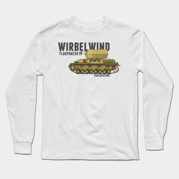 Wirbelwind Long Sleeve T-Shirt by Panzerpicture